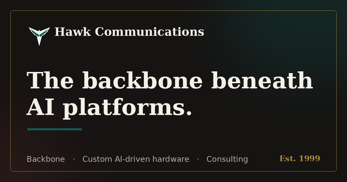 Hawk Communications · Turnkey business and IT consulting
